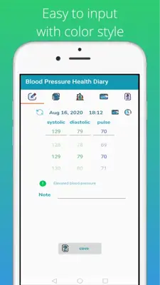 Blood Pressure Health Diary android App screenshot 6